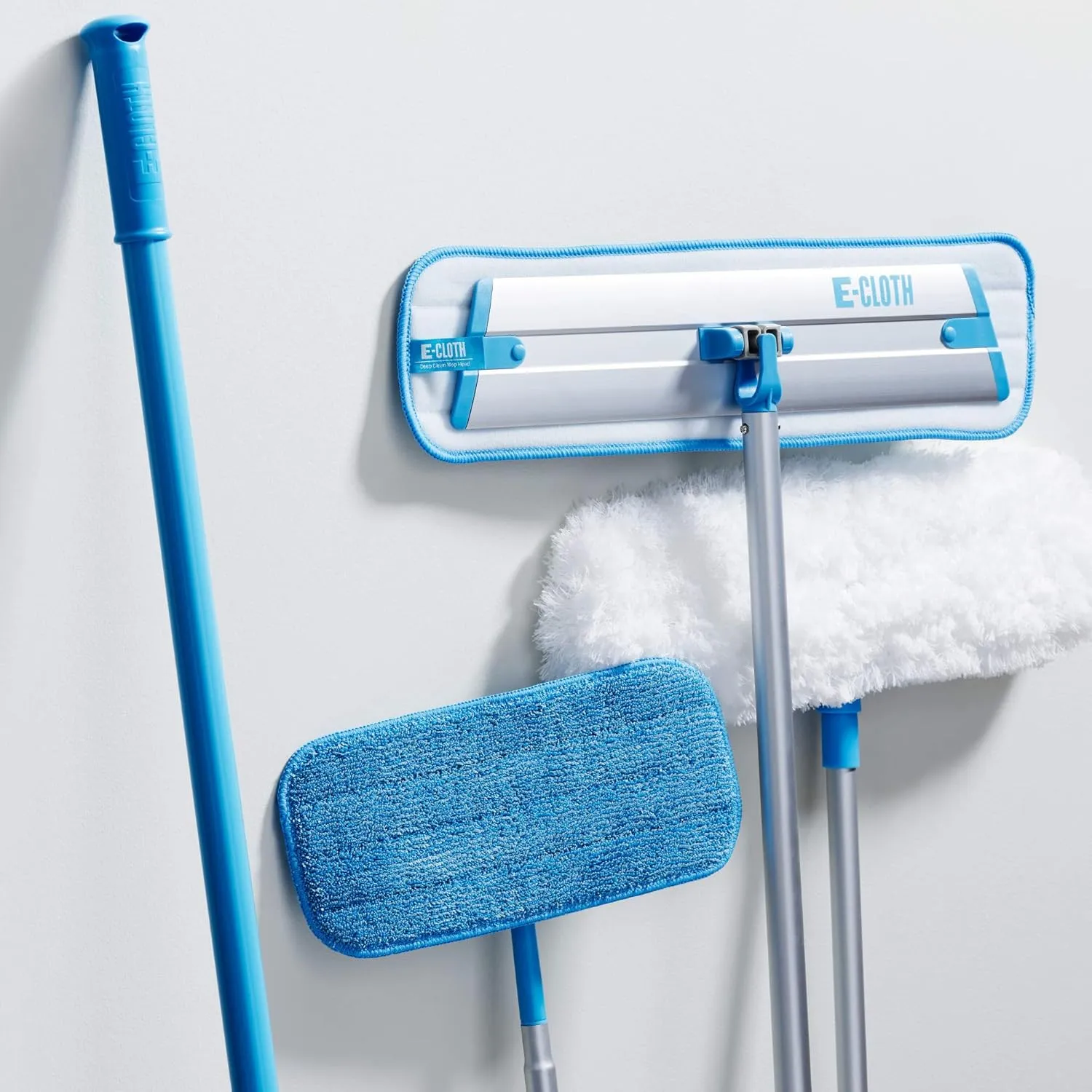 E-Cloth Deep Clean Microfiber Mop - Multi-Surface Cleaning & Dust Mop for Hardwood Floors, Stone, Laminate, or Tile Scrubbing - Floor Mops for Cleaning - 1 Reusable Mop Pad