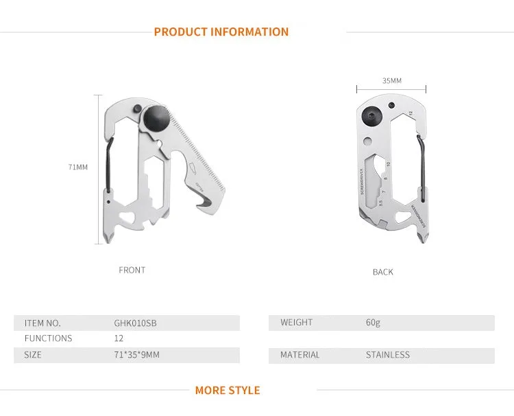 EDC Tool Keychain