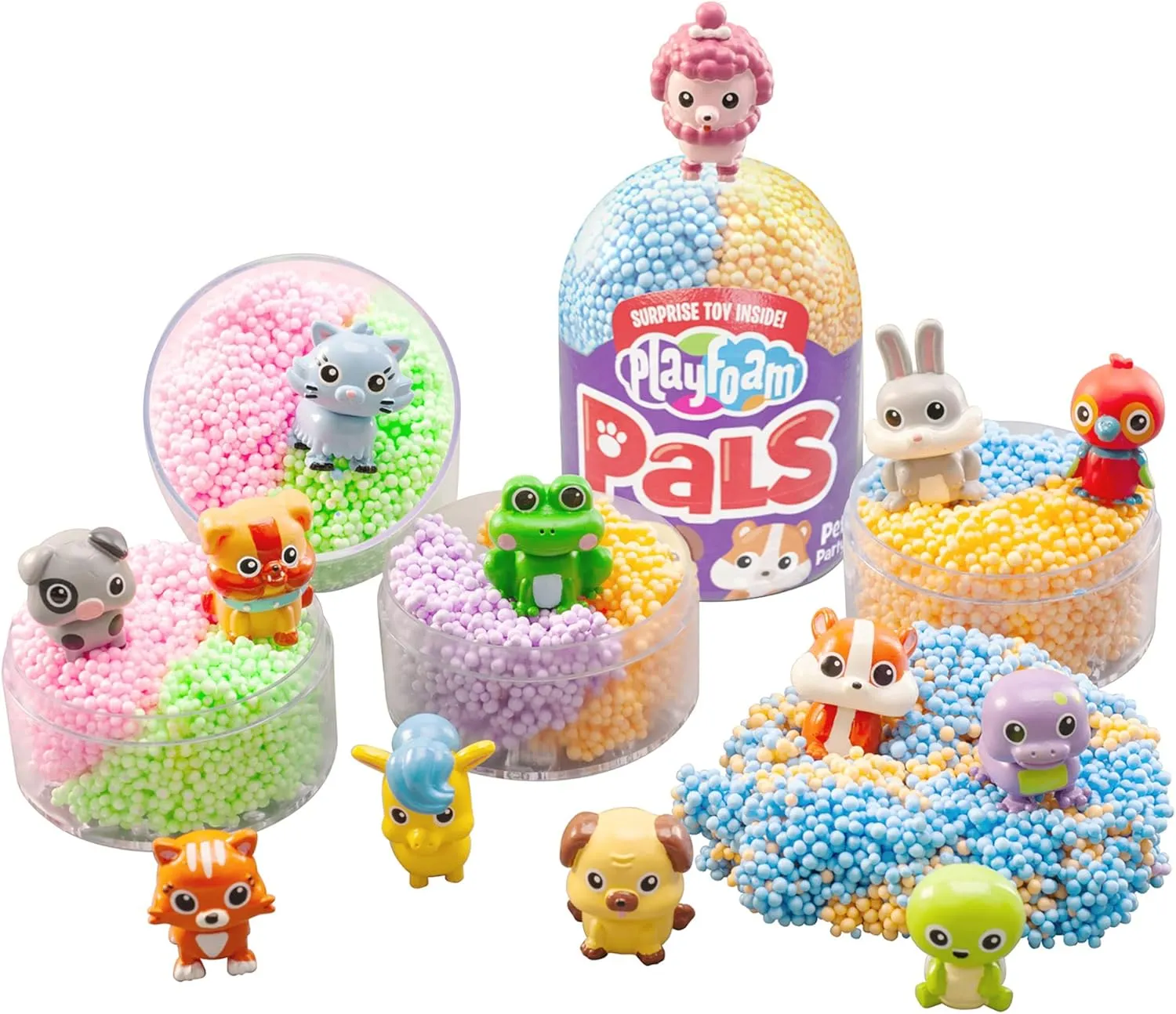 Educational Insights Playfoam Pals Pet Party 6-Pack, Fidget, Sensory, Shaping Fun, Ages 3 