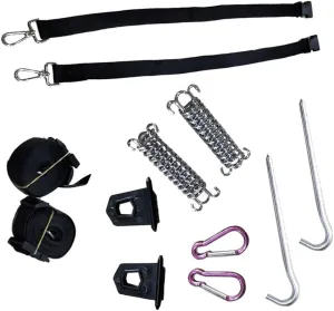 EGGPOD [Replacement Parts] Type S Black Outdoor Camping Tool for F35 F45 F65 Caravan Motorhome for Fiamma Awning Tie Down Kit