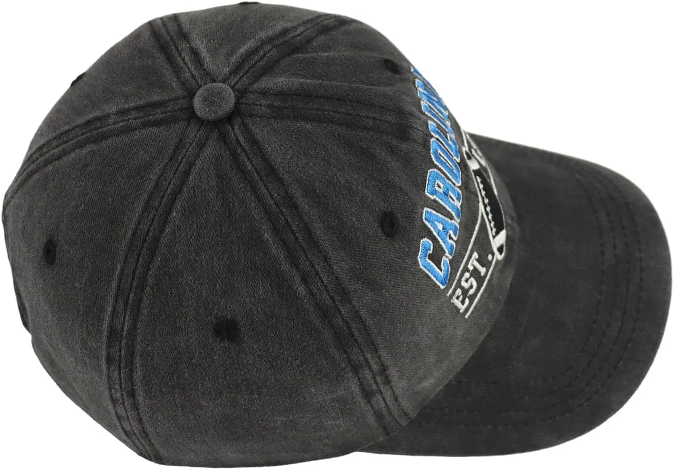 Embroidered City Football Hat for Men Women, Adjustable Unisex Cotton Fans Baseball Cap