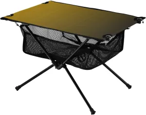 Emelivor Black Yellow Gradient Folding Camping Table Portable Beach Table with Carry Bag Small Foldable Table for Camping Fishing Picnic Garden Outdoor