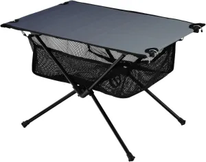 Emelivor Blue Grey Gradient Folding Camping Table Portable Beach Table with Carry Bag Small Collapsible Table for Camping Fishing Picnic Garden Outdoor