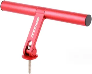 ESUPPORT Bike Headset Handlebar Extender for Holding Bicycle Speedometer GPS Phone Mount Holder Lightweight(Red)