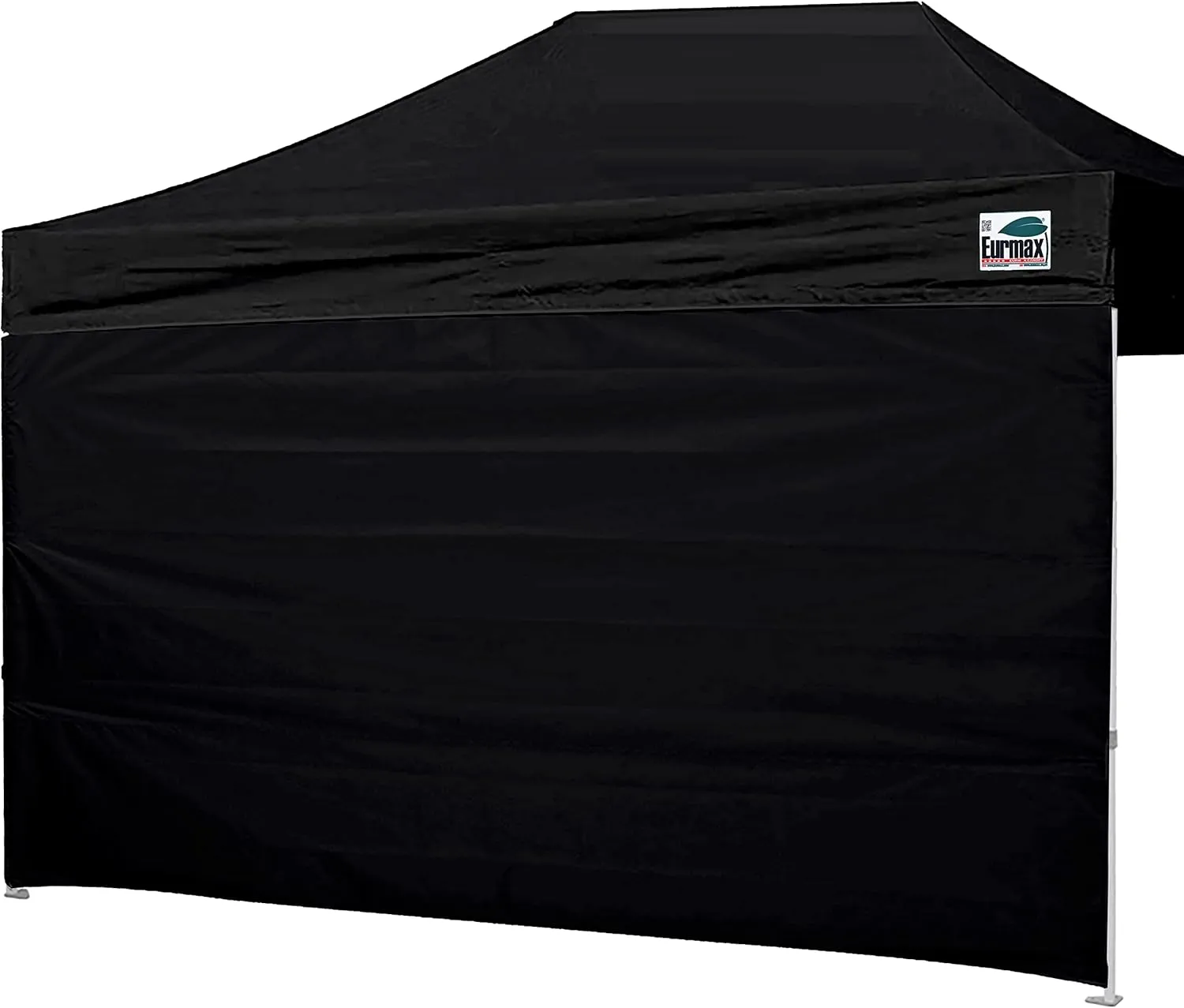 Eurmax USA Instant Canopy SunWall Camping Tent Tarp Shelter 10x15 Canopy Wall Sidewall Tent, 1 Pack Sidewall Only (Black)