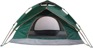 Family Tent Outdoor Tent Beach Tent Awning for 3-4 Person Camping Large Outdoor Portable Rain Rain Camping Tent