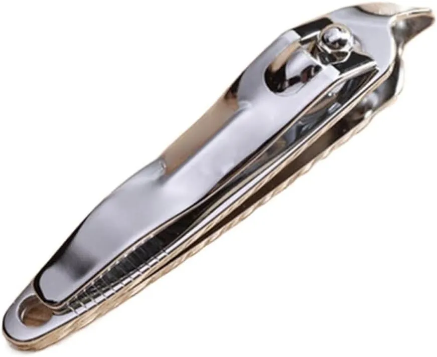 Fingernail Clippers Silver Hand Slant Edge Finger Nail Clipper Pedicure Manicure Trimmer Cutter Tool