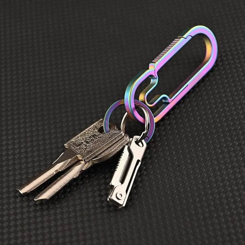 Foldable Stainless Steel Camping Knife - Pocket-Sized Portable Tool