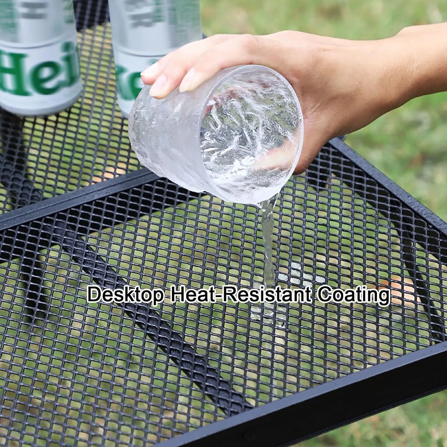 Folding Camping Table, Portable Ultralight Aluminum Camp Table, Small Outdoor Camping Tables,for Camp Kitchen, Beach, Picnic, Backyards