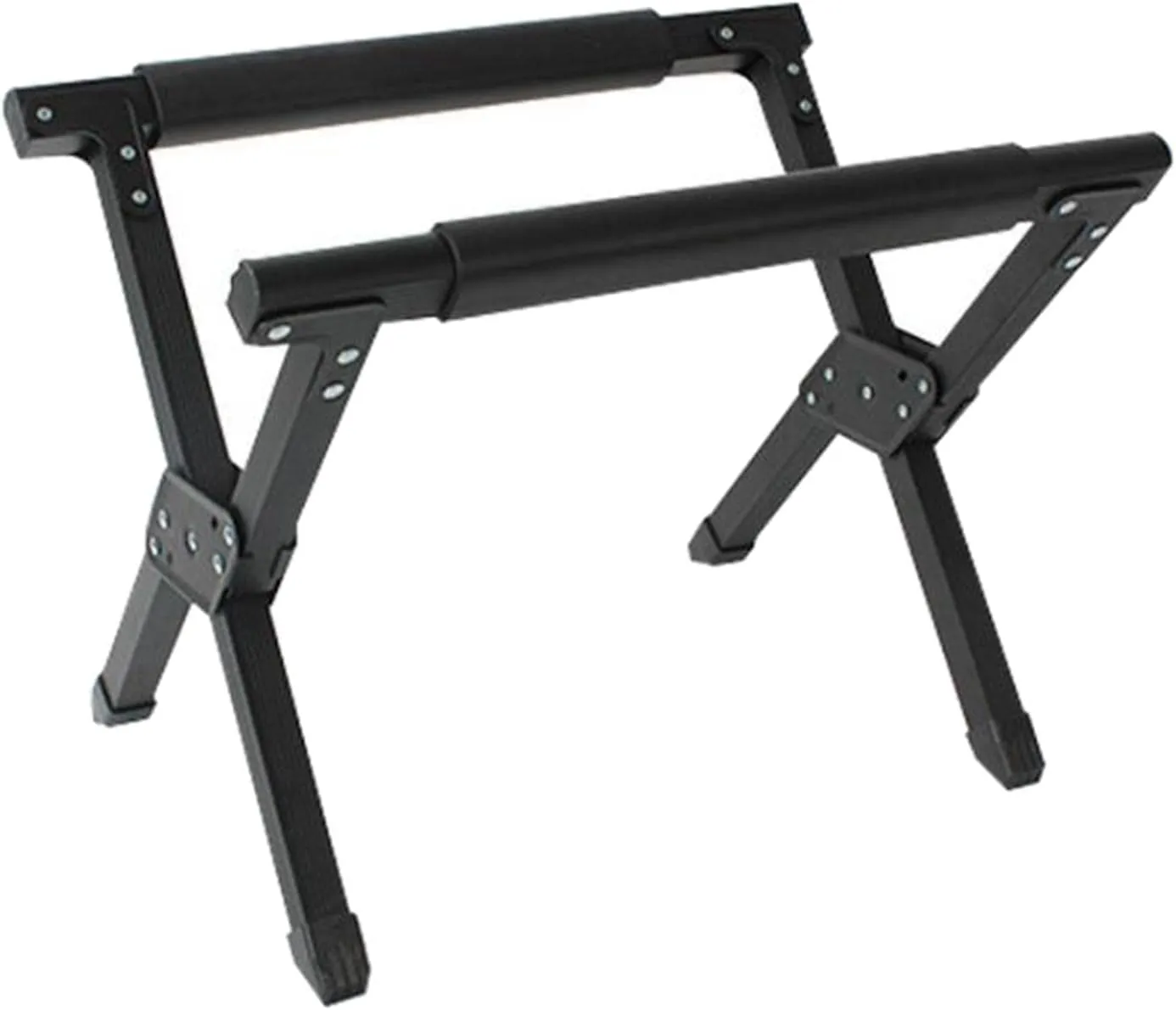 Folding Cooler Stand Frame with Carry Bag, Anti-Slip Rubber Padded Ice Box Bucket Support Rack Holder for Camping Hiking BBQ Cooking Picnic Outdoor