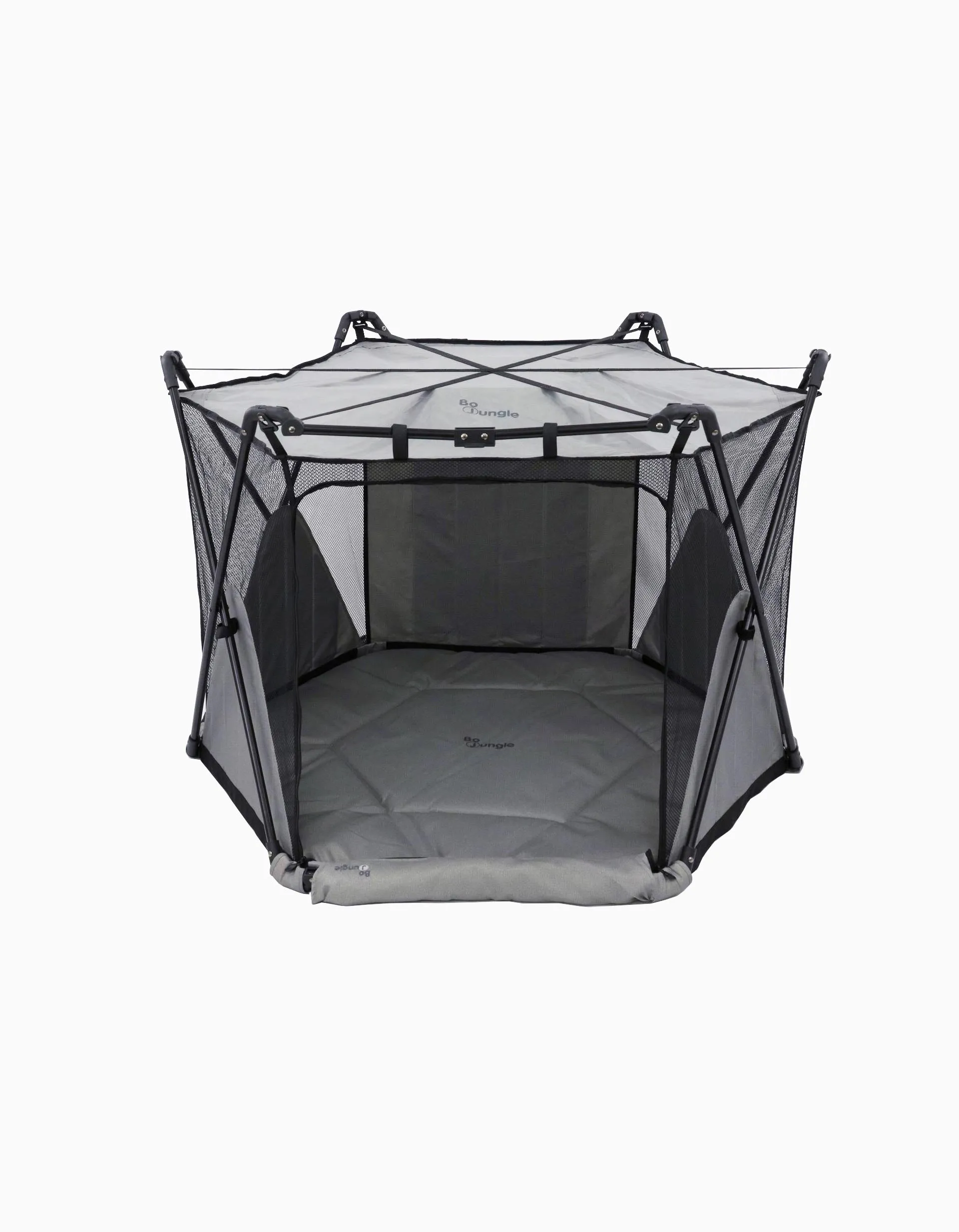 Folding Park and UV Tent Bo Jungle, Grey