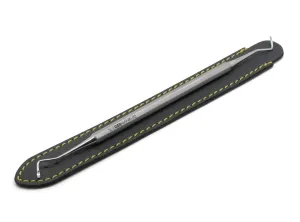 GERMANIKURE Double Excavator for Ingrown Toenails in Leather Case, Made in Solingen Germany, Pedicure