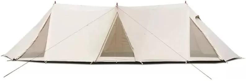 GeRRiT Large Outdoor Canopy Camping Tent Rainproof Awning Oxford Cloth Material Rainproof and Sunshade Windproof and Stable Shading Area 45㎡