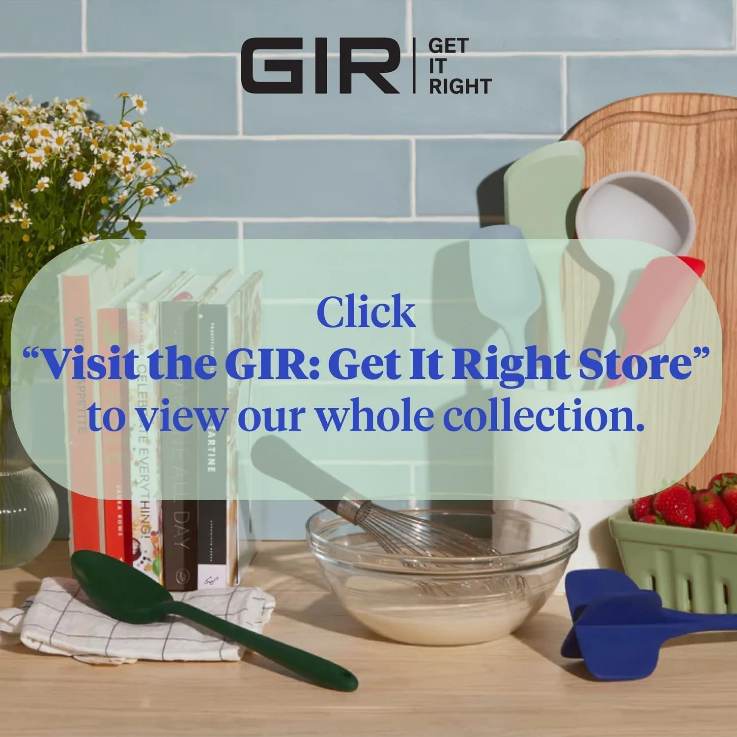 GIR: Get It Right 5 Piece Silicone Utensil Set - Ladle, Spatula, Flip, Spoon & Spoonula - Non-Stick, Heat Resistant & Dishwasher Safe - Red Silicone Kitchen Utensils - BPA & BPS Free