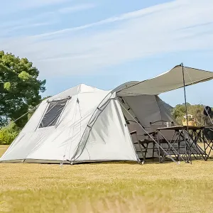 GIZNXBA Instant Tent Pop Up Camping Tent 2-3 Person Beach Tent Sun Shelter, Easy Set Up Windproof Camping Tent for Camping, Hiking, Fishing, Backpacking Traveling Outdoor