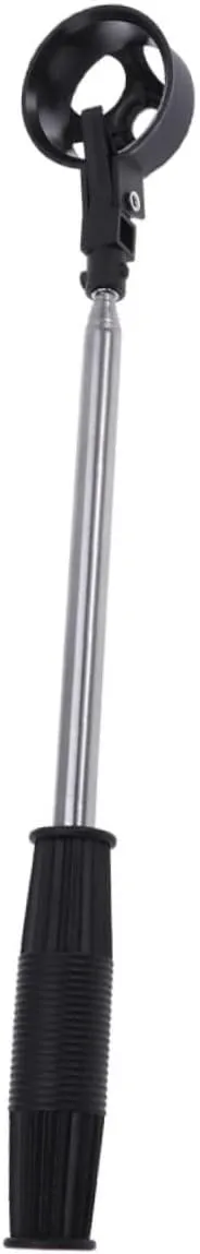 Golf Necessities Telescopic Picker Stainless Steel Ball Grabber Tool Anti-Skid Long Reach Random