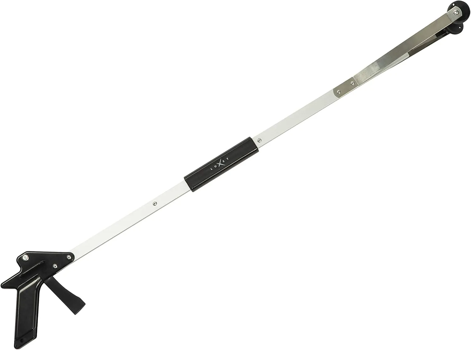 Grabber Tool 32" Suction Cup Grip Heavy Duty Aluminum -2 Pack- Lightweight Foldable Reacher Grabber Pickup Tool, Gripper Grabbers for Elderly Grab it Reaching Tool Trash Picker Grabber Black, By Luxet
