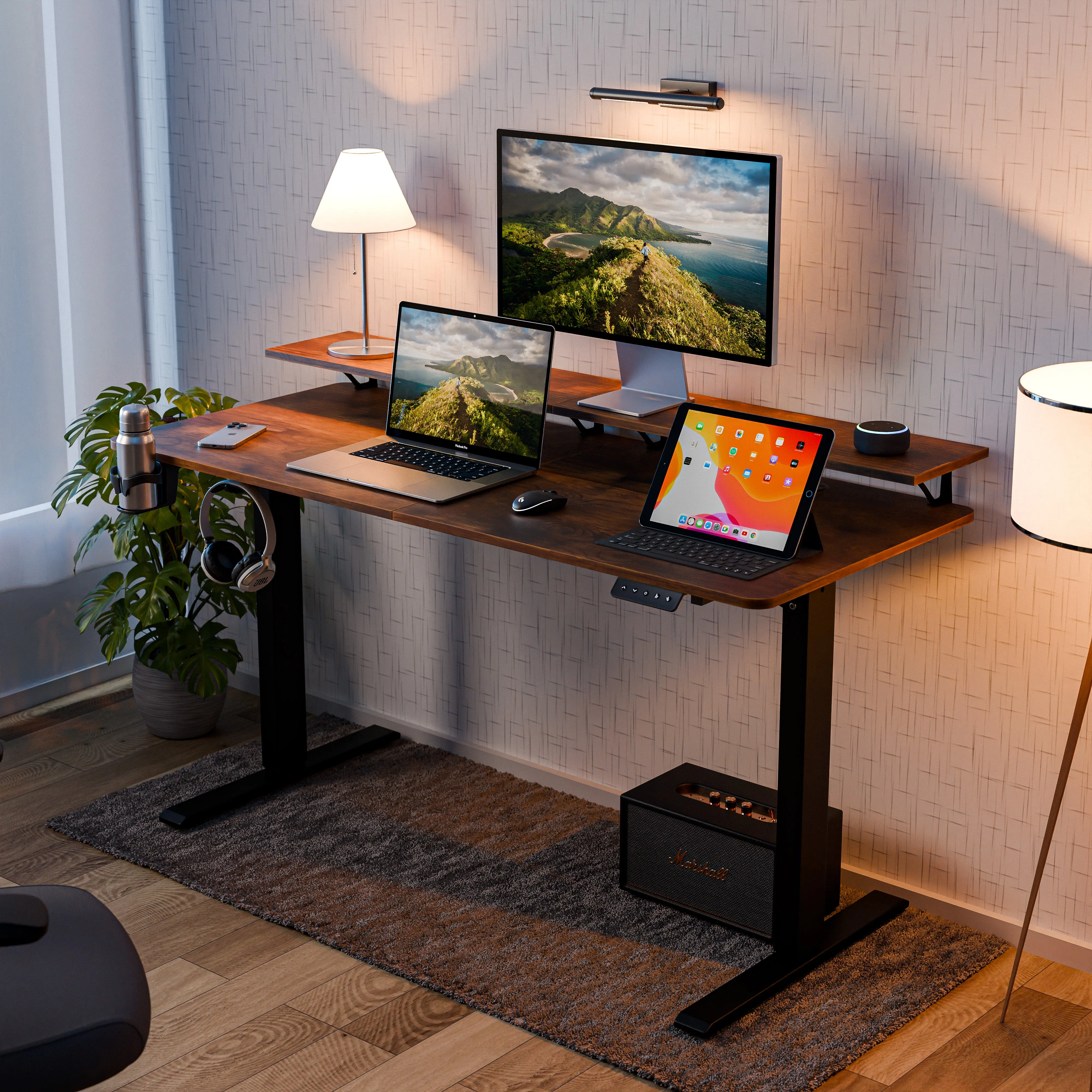 Green Soul Elevate Multi Purpose Electric Height Adjustable Table