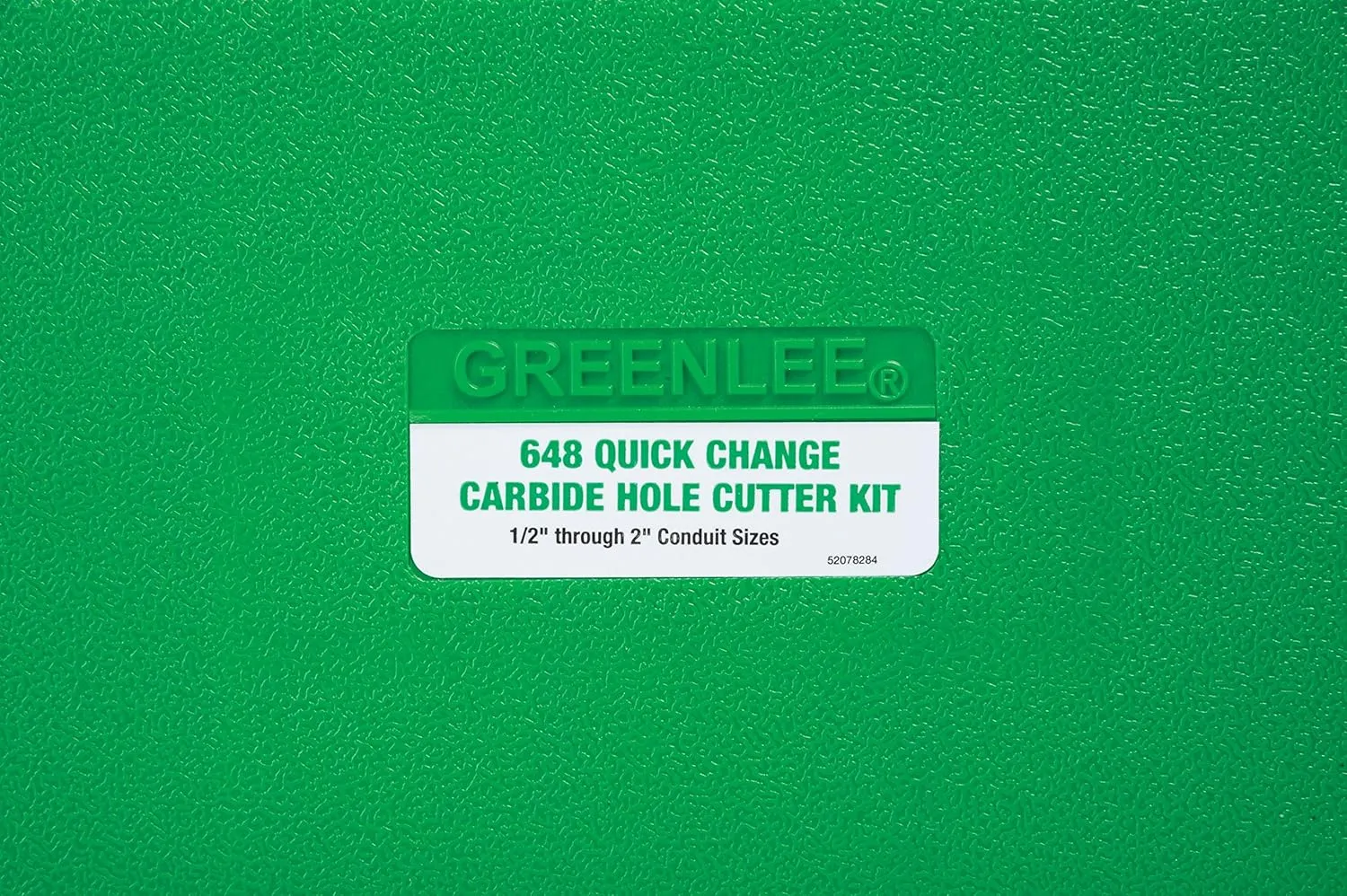 Greenlee - Carbide Cutter, Qck Chnge, 8Pc, Hole Making (648)
