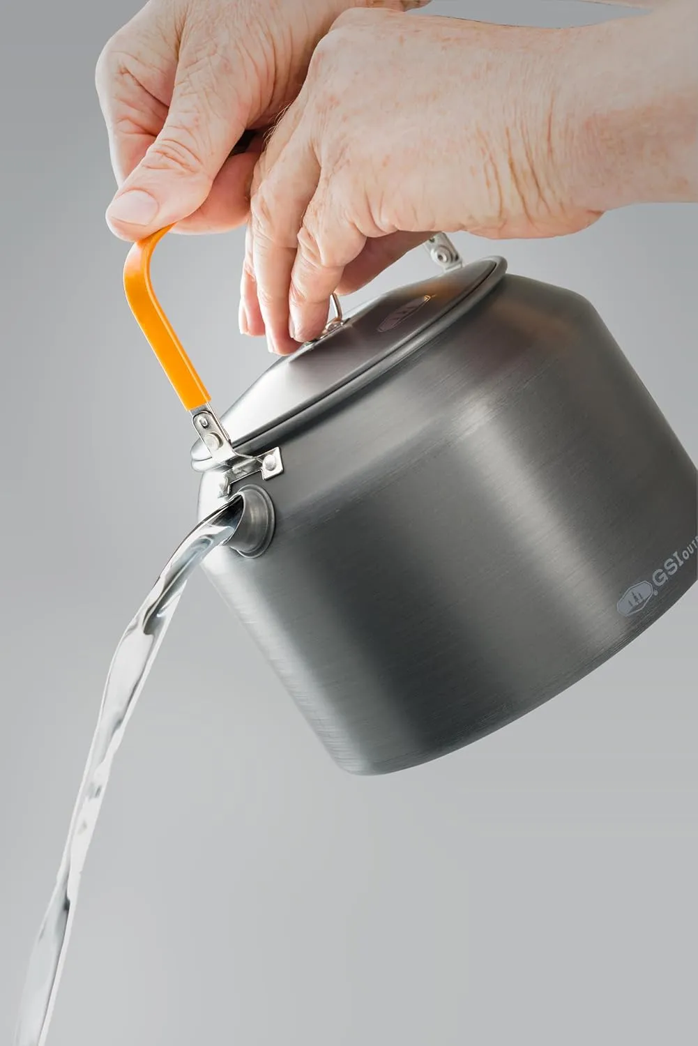 GSI Outdoors Halulite 1.8 qt. Tea Kettle Ultralight Aluminum with Superior Heating