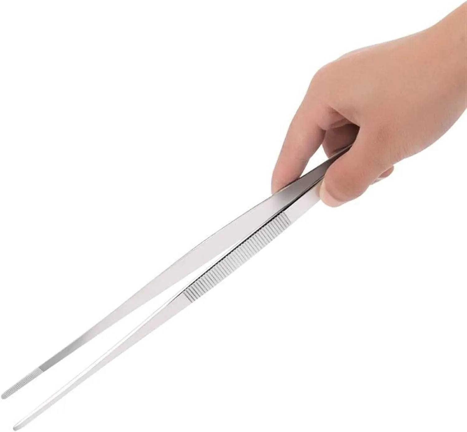 Hair Removal Tweezers Straight Tweezer Stainless Steel Plant Tweezer