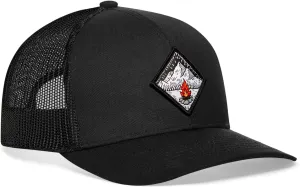HAKA Camping Trucker Hat, Mountain Mesh Outdoor Hat for Men & Women, Adjustable Snapback Baseball Cap, Golf Hat