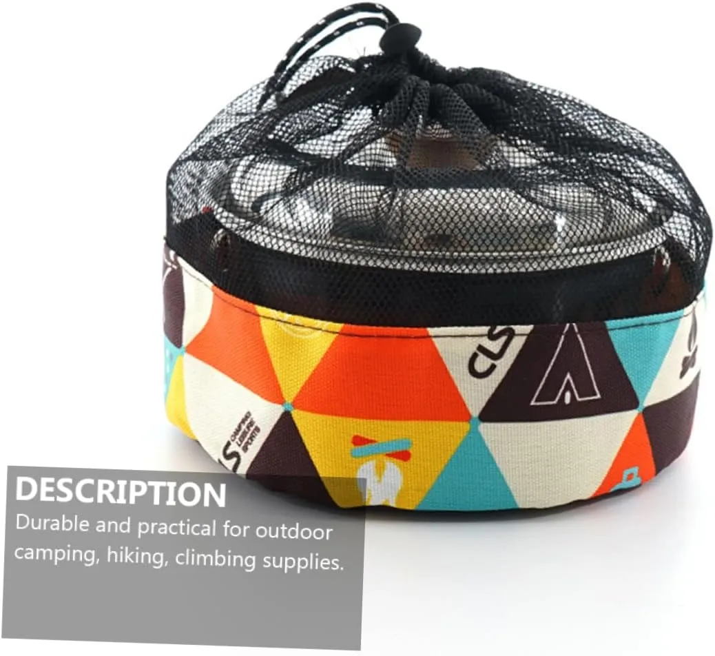 HANABASS 2pcs Picnic Pan Set Outdoor Camping Cookware Outdoor Cooking Supplies Outdoor Cookware Portable Picnic