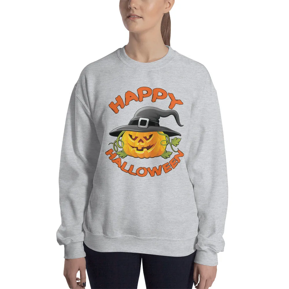 Happy Halloween Jack-O-Lantern Sweatshirt