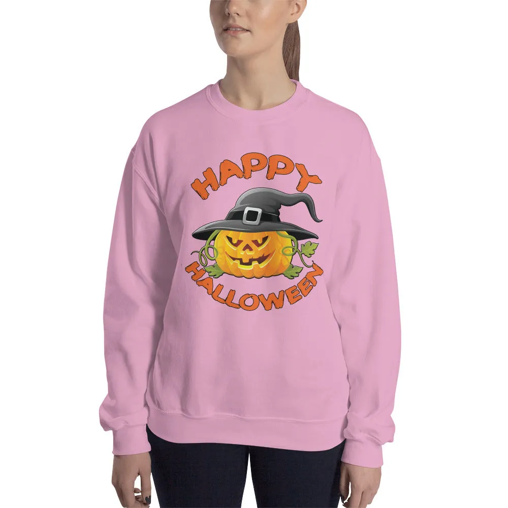 Happy Halloween Jack-O-Lantern Sweatshirt
