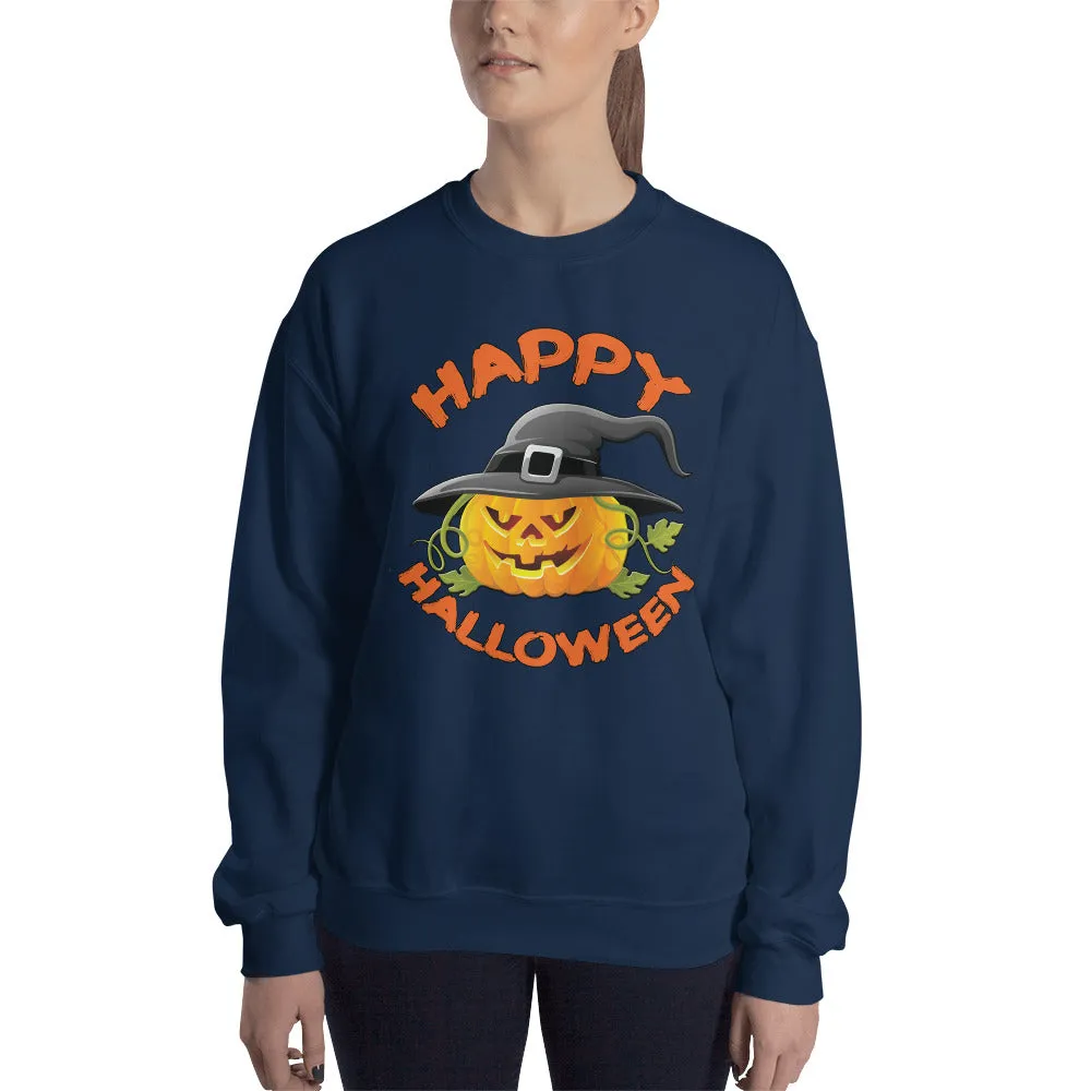 Happy Halloween Jack-O-Lantern Sweatshirt