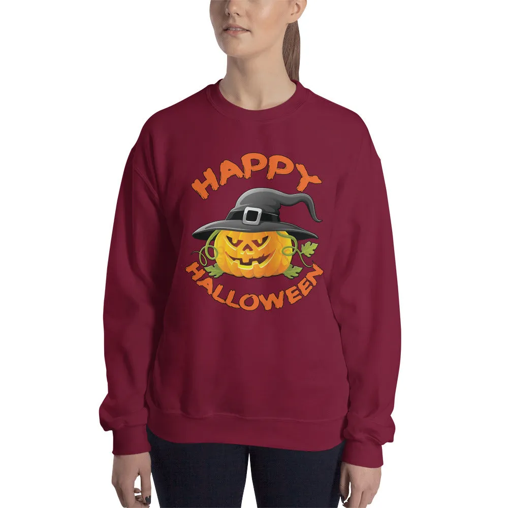 Happy Halloween Jack-O-Lantern Sweatshirt