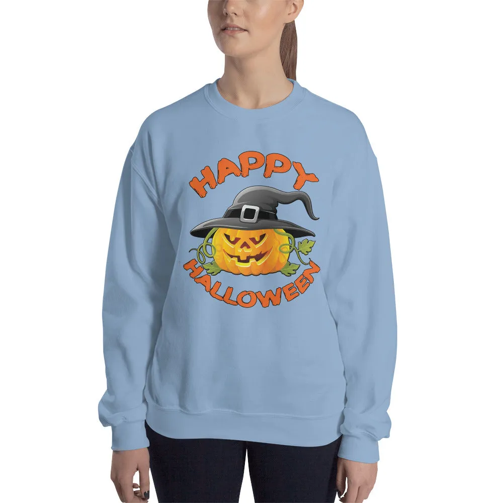 Happy Halloween Jack-O-Lantern Sweatshirt