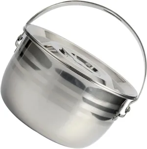 Happyyami 1pc High Capacity Food Saucepan Nonstick Cooking Pot for Household Use Portable Camping for Stewing Meat Lightweight Easy to Carry Cookware