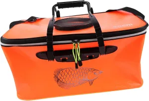 Happyyami 1pc Portable Fishing Bucket Collapsible Fish Box Durable Fishing Gear Versatile for Tools Food and Water and Bait Storage