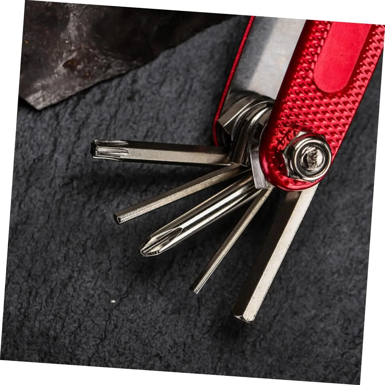 Happyyami 2 Pcs Bike Repair Mutitool Bike Accessory Multipurpose Tool Multi Socket Wrench Screwdriver Electrical