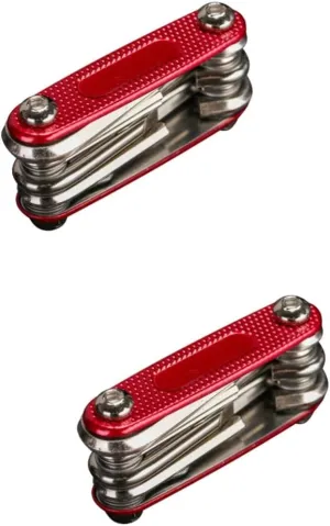 Happyyami 2 Pcs Bike Repair Mutitool Bike Accessory Multipurpose Tool Multi Socket Wrench Screwdriver Electrical