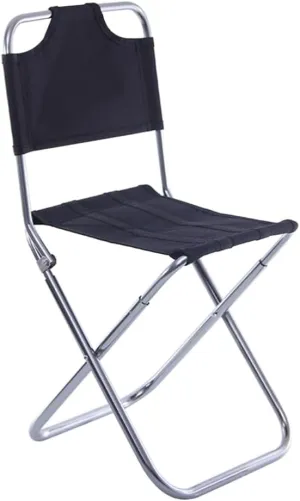 Happyyami Portable Folding Stool Multi-Purpose Aluminum Alloy Fishing Camping Chair
