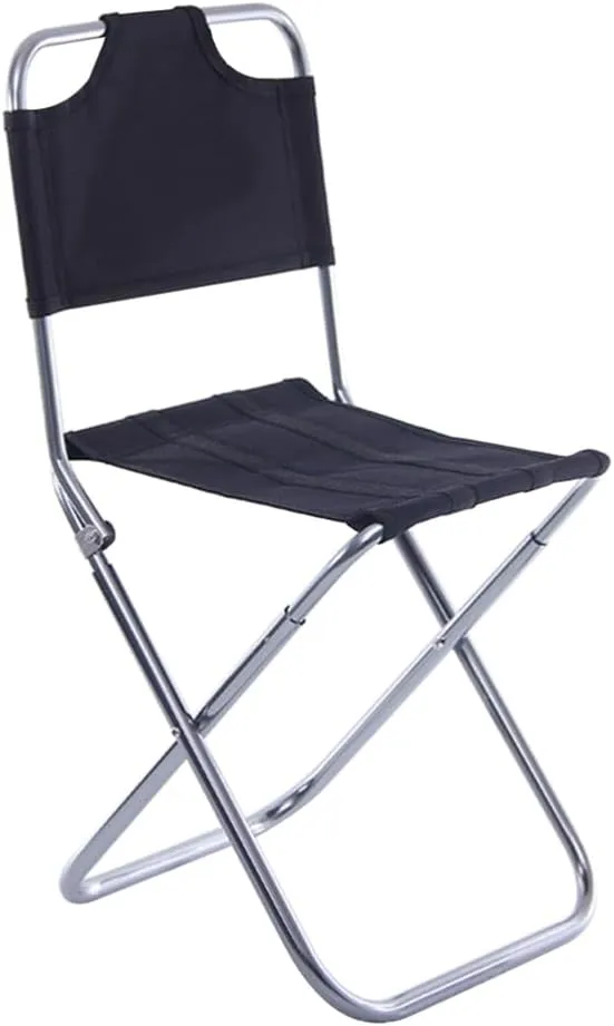 Happyyami Portable Folding Stool Multi-Purpose Aluminum Alloy Fishing Camping Chair