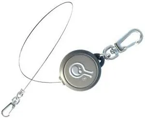 Hazard 4 Civilian(R) Rewind: Gear Retractor Steel Cable Keychain Style Spring Winding Lanyard