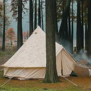Heavy-Duty 300D Oxford Tent – 5m Weatherproof Camping Shelter, Anti-Tear Fabric, Rainfly & Reinforced Stitching, Wind-Resistant for Harsh Conditions