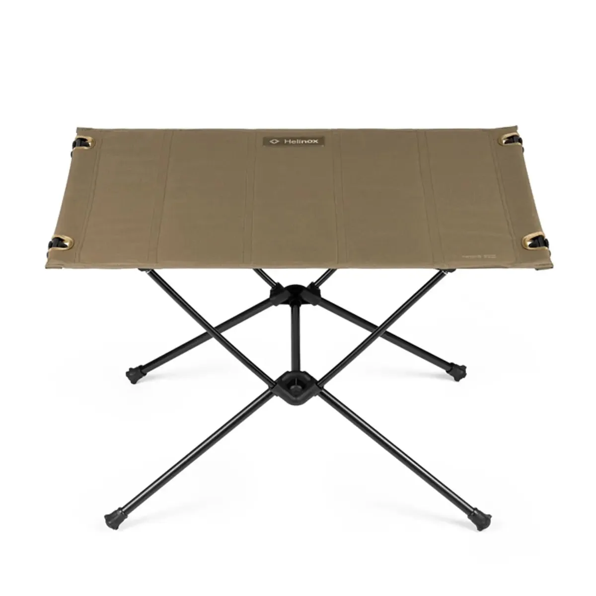 Helinox Table One Hard Top L - Folding Camping Table - Coyote Tan / Black