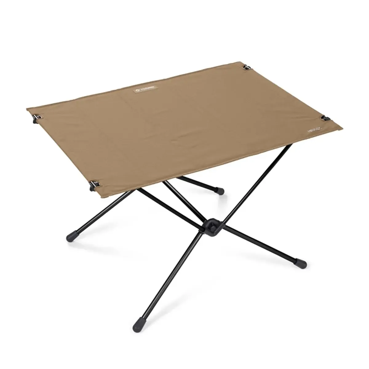 Helinox Table One Hard Top L - Folding Camping Table - Coyote Tan / Black