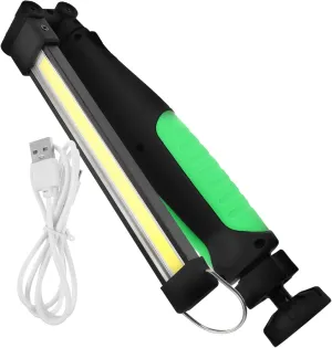 Hemoton Rechargeable Flashlight 360° Rotatable Led for Car Maintenance Camping Inspection