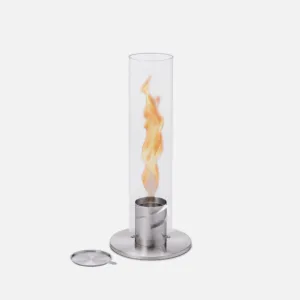 Hofats Spin 90 Table Top Lantern - Silver