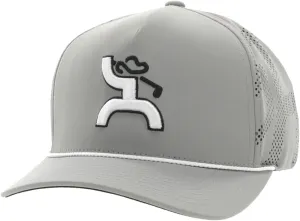 HOOEY Cowboy Golf Adjustable Snapback Trucker Mesh Back Hat