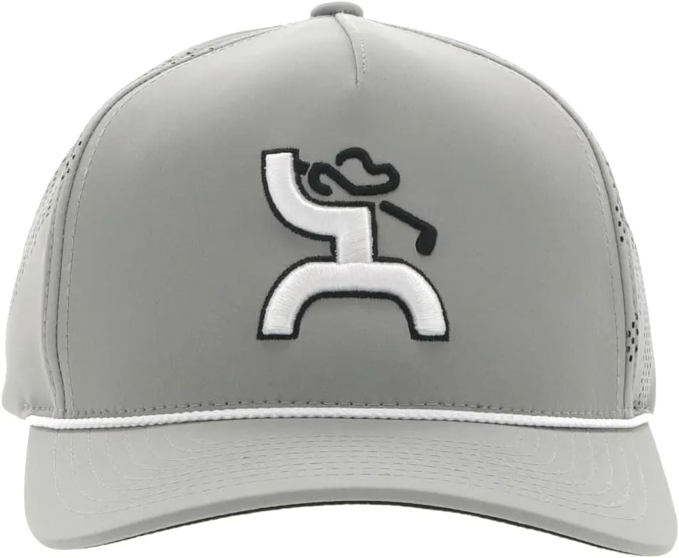 HOOEY Cowboy Golf Adjustable Snapback Trucker Mesh Back Hat