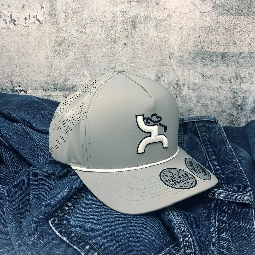 HOOEY Cowboy Golf Adjustable Snapback Trucker Mesh Back Hat