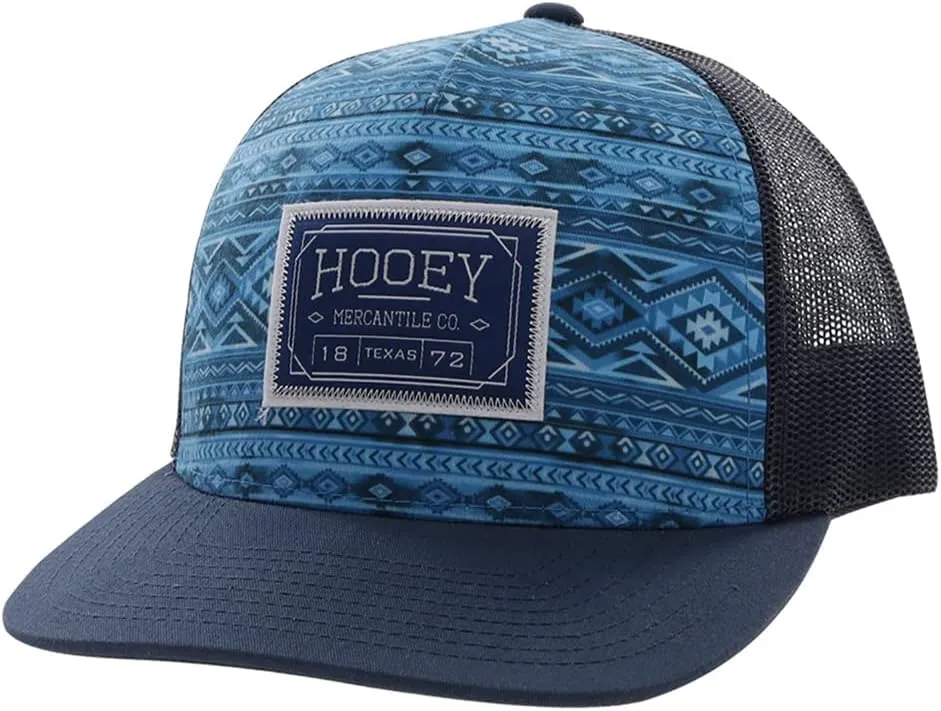 HOOEY Doc Adjustable Mesh Back Trucker Hat with Logo Patch