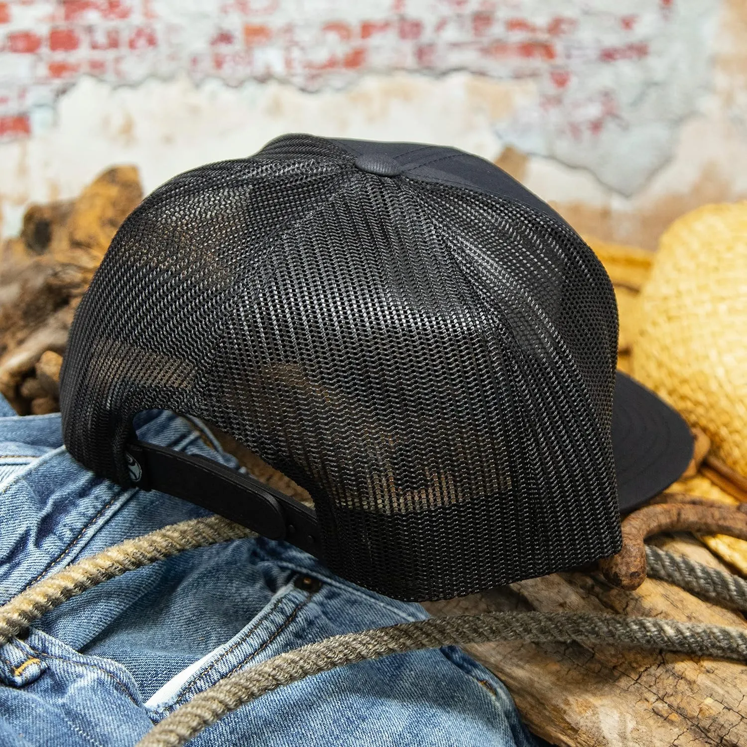 HOOEY Liberty Rope Adjustable Trucker Hat