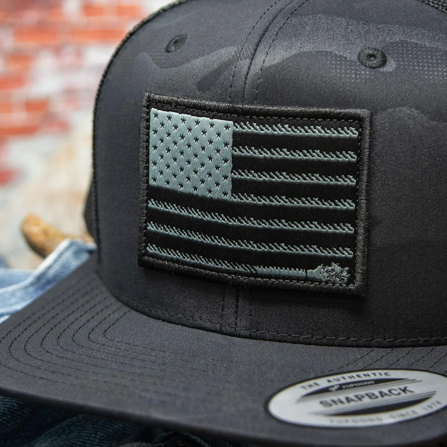 HOOEY Liberty Rope Adjustable Trucker Hat